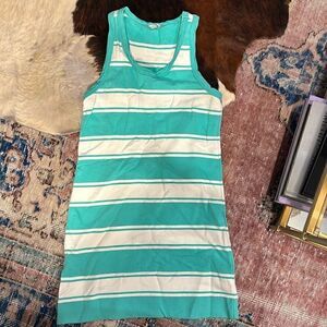 Jcrew cotton striped dress